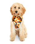 Golden Woof Abstract Glamour Pet Hoodie