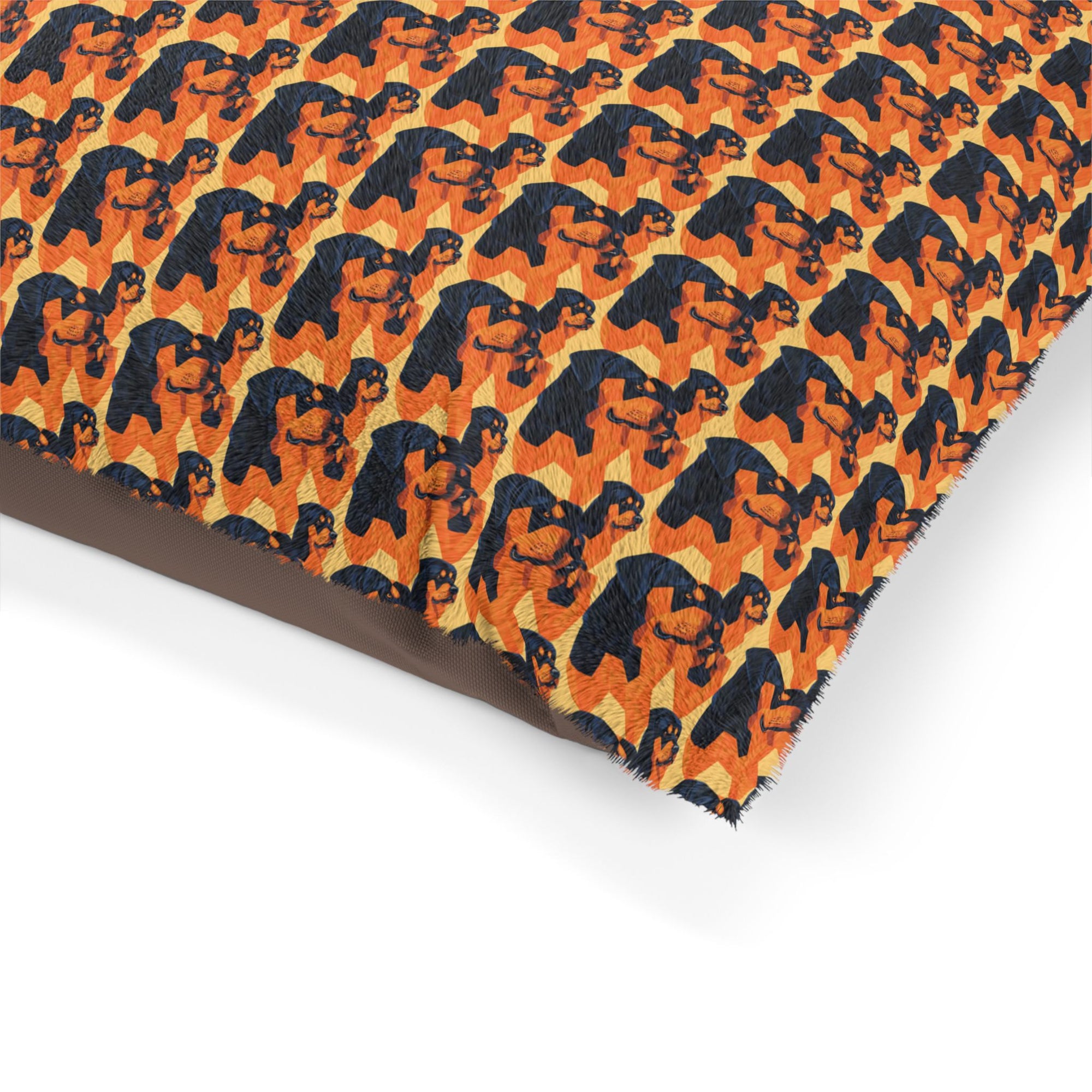 Rottweiler Chic Pawsitivity Pet Bed