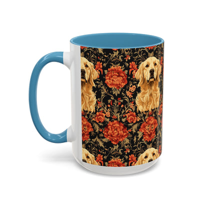 Golden Pawsatronic Tapestry Accent Coffee Mug