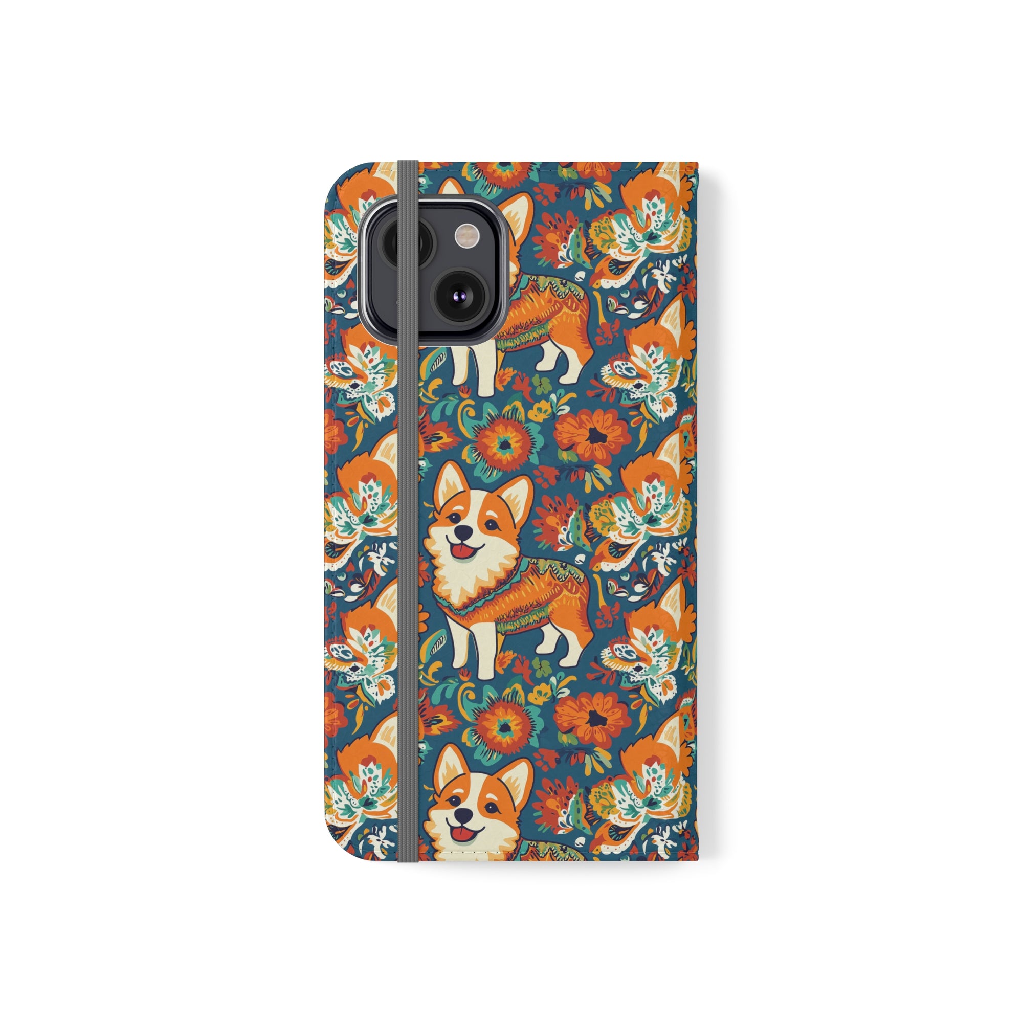 Corgi Carnival Couture Flip Cases