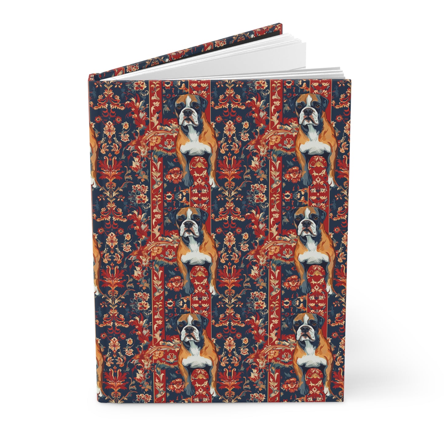 Boxer Blossom Tapestry Delight Hardcover Journal Matte