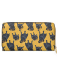 Puglet Posh Paradise Zipper Wallet