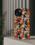 Bloom Pup Frenchietastic Splatter Magnetic Tough Cases