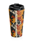 Chic Frenchie Charm Stainless Steel Travel Mug