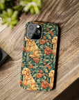 Blooming Goldie Glam Slim Phone Cases