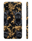 Regal Frenchie Noir Elegance Slim Phone Cases