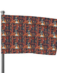 Boxer Blossom Tapestry Delight Flag