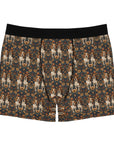 Beagle Buddies Meadow Magic Men's Boxer Briefs