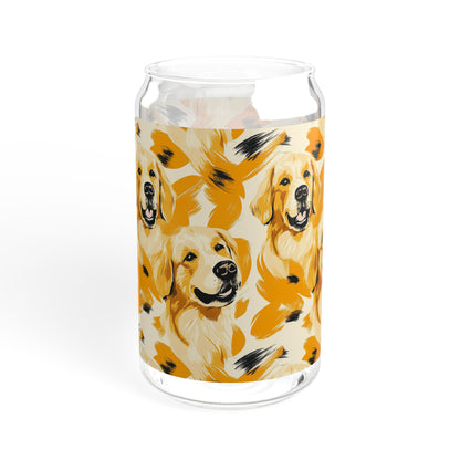 Golden Glitz 'n Glamour Woofwear Sipper Glass