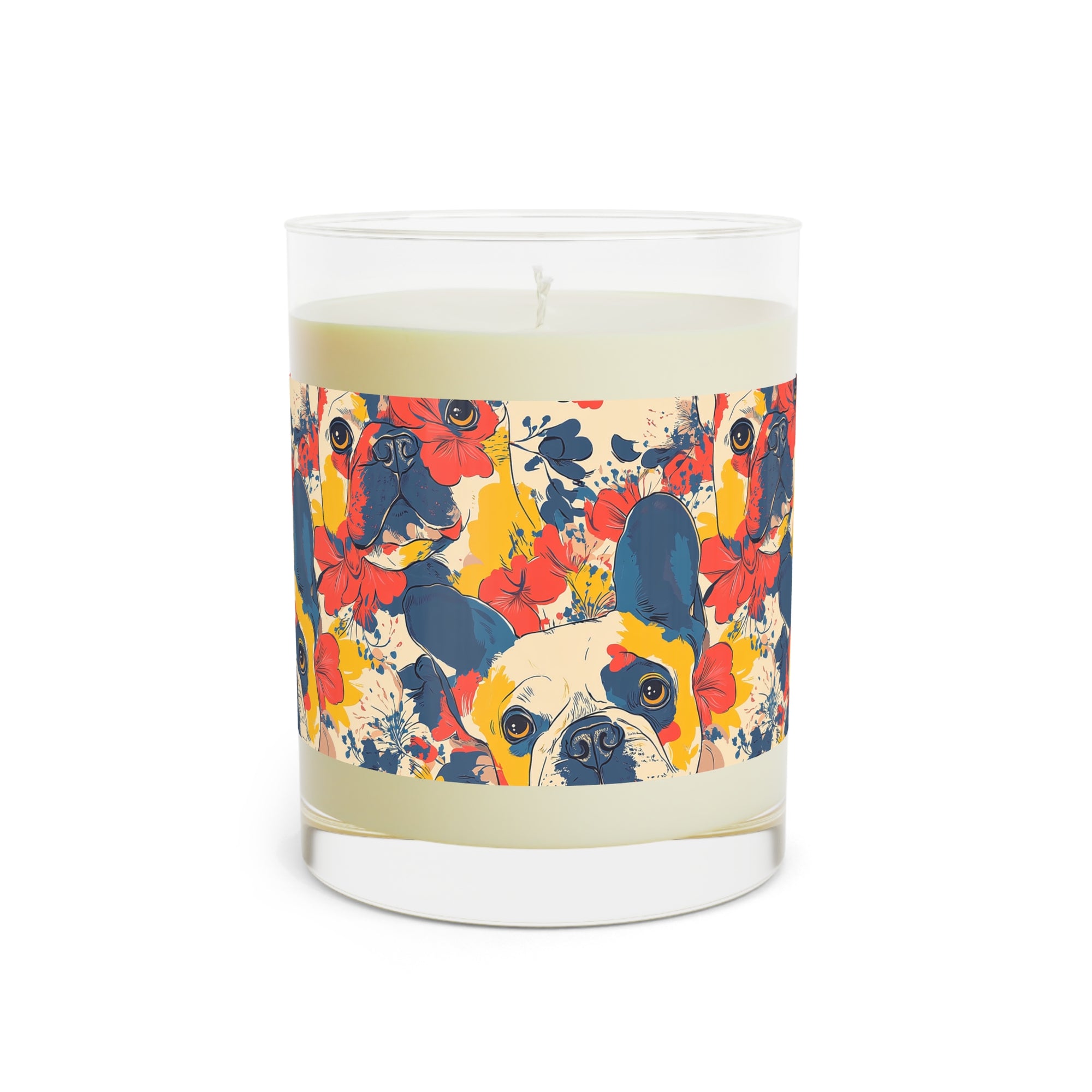 Bloom Pup Frenchietastic Splatter Scented Candle