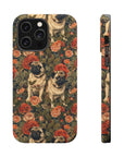 Blooming Pug Paradise Magnetic Tough Cases