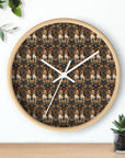 Beagle Buddies Meadow Magic Wall Clock