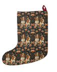 Beagle Blossom Bonanza Christmas Stockings