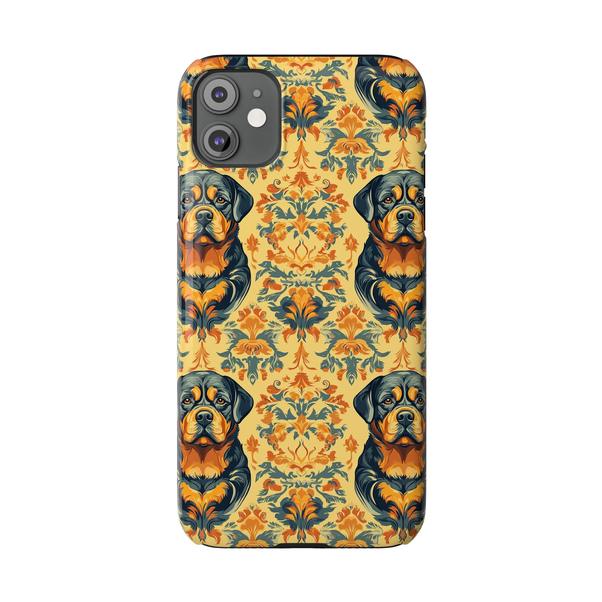 Royal Rottie Regalia Slim Phone Cases