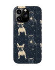 Frenchie Celestial Soar Slim Phone Cases