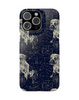 Celestial Boxer Bliss Slim Phone Cases