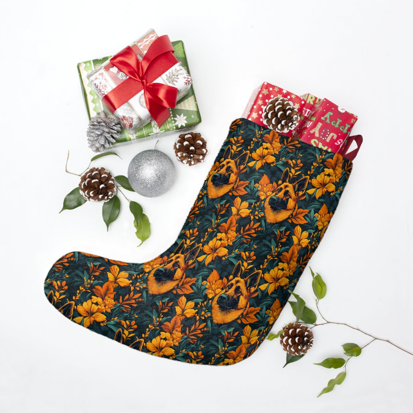 Safari Shepherd Strut Christmas Stockings