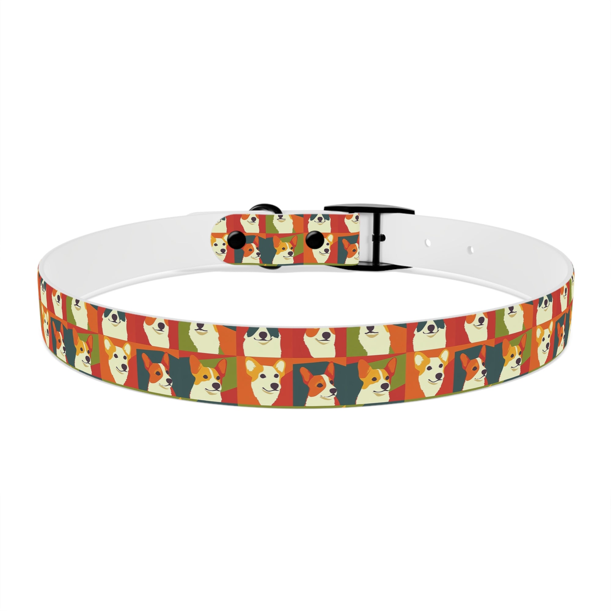 Corgi Chic Popart Pup Dog Collar