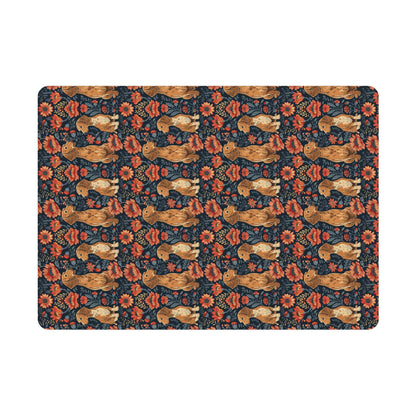 Floral Pawsome Dachsund Delight Postcards