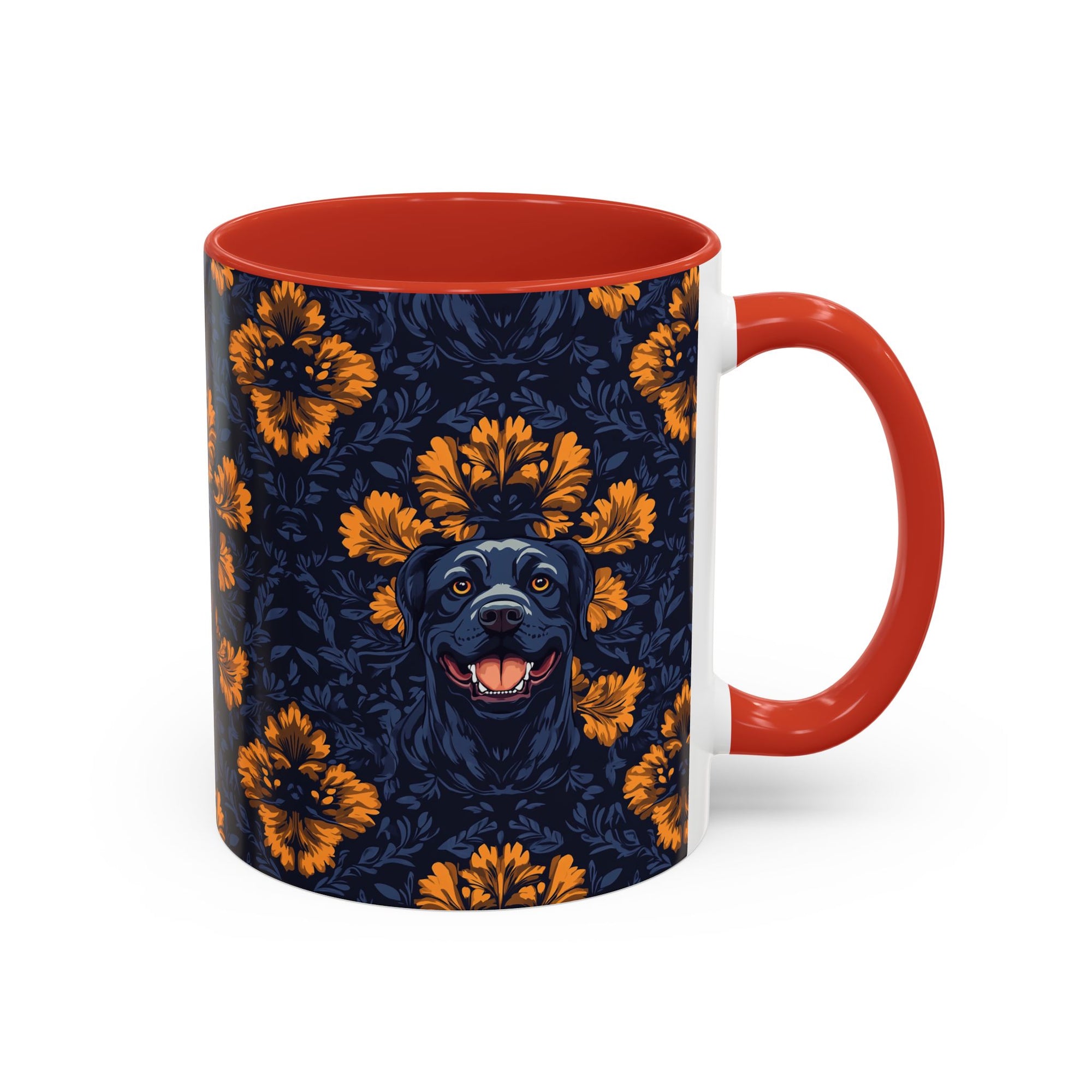 Royal Rottweiler Regalia Accent Coffee Mug