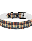 Pawsome Rottweiler Royalty Plaid Dog Collar