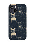 Frenchie Celestial Soar Slim Phone Cases