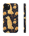 Golden Paws Floral Frenchie Magnetic Tough Cases