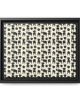 Puggie Pout Perfection Matte Canvas, Framed