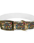 Corgi Rainbow Vine Dream Dog Collar