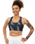 Celestial Boxer Bliss Seamless Sports Bra