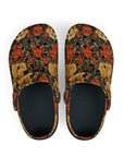 Golden Pawsatronic Tapestry Kid's Foam Clogs