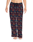 Rustic Rottie Charm Women's Pajama Pants