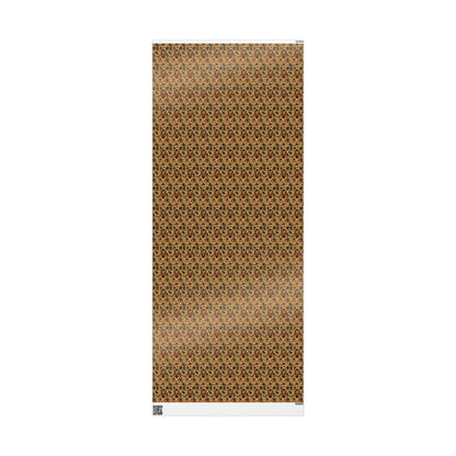 Autumnal German Shepherd Glamour Wrapping Paper