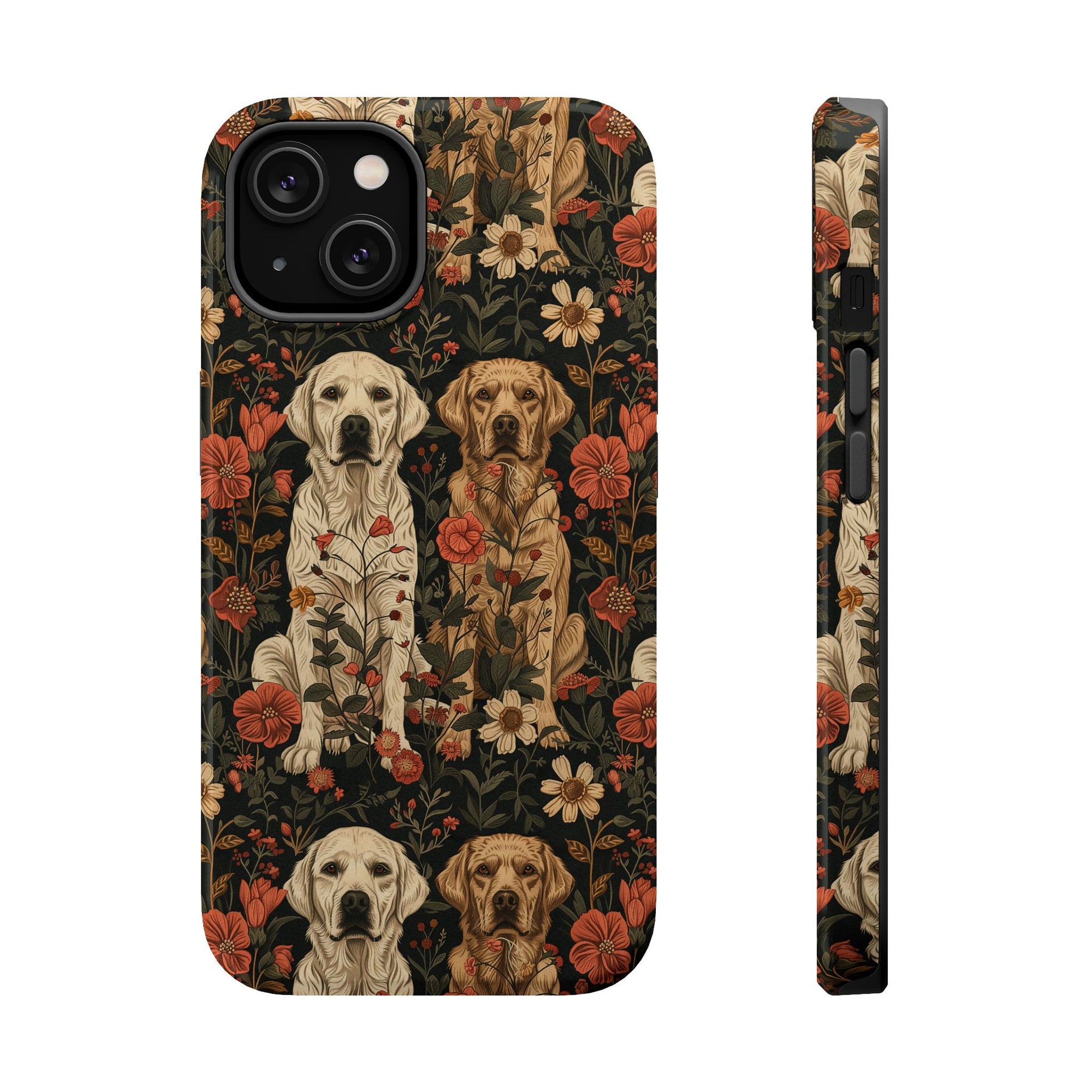 Blossoming Labradors Bouquet Magnetic Tough Cases