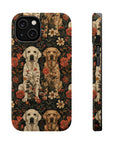 Blossoming Labradors Bouquet Magnetic Tough Cases