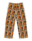 Chic Frenchie Charm Men's Pajama Pants