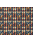 Pawsome Rottweiler Royalty Plaid Cutting Board