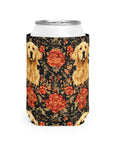 Golden Pawsatronic Tapestry Can Cooler Sleeve