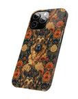 WhimsiWooly Shepherd Spritz Slim Phone Cases