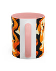 Golden Woof Abstract Glamour Accent Coffee Mug