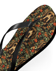 Labrador Lush Pooch Tapestry Flip Flops