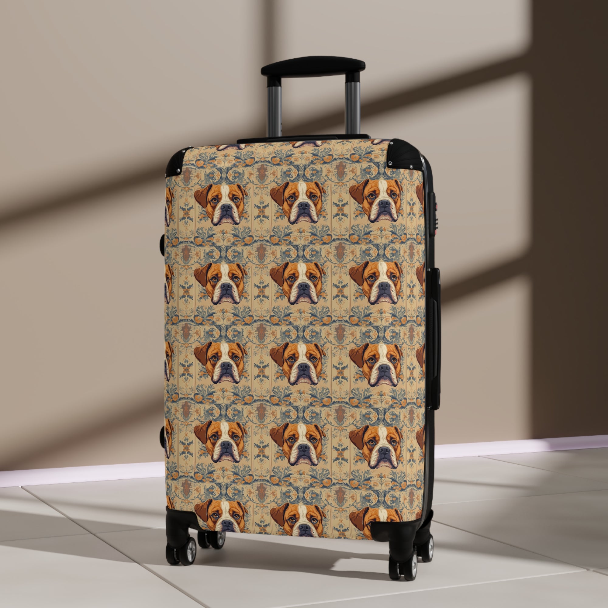 Bowtie Boxer Bliss Suitcase