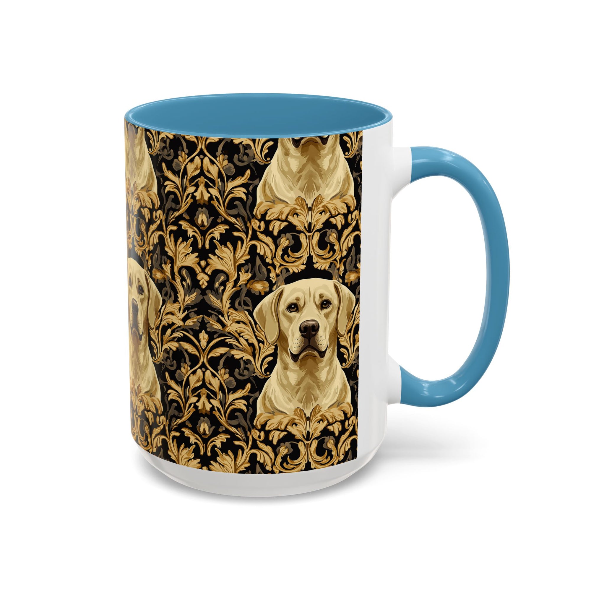 Royal Pawsitivity Labs Accent Coffee Mug