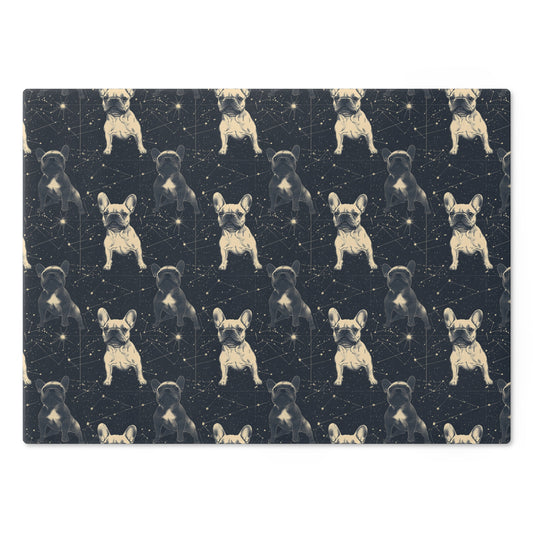 Frenchie Celestial Soar Cutting Board