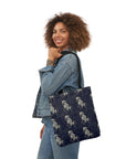 Celestial Boxer Bliss Canvas Tote Bag