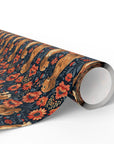 Floral Pawsome Dachsund Delight Wrapping Paper