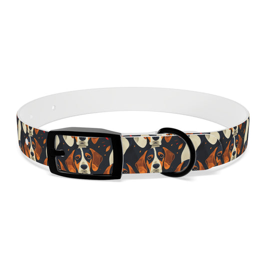 Beagle Glimmer Gaze Glamour Dog Collar