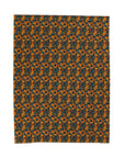 Safari Shepherd Strut Velveteen Plush Blanket
