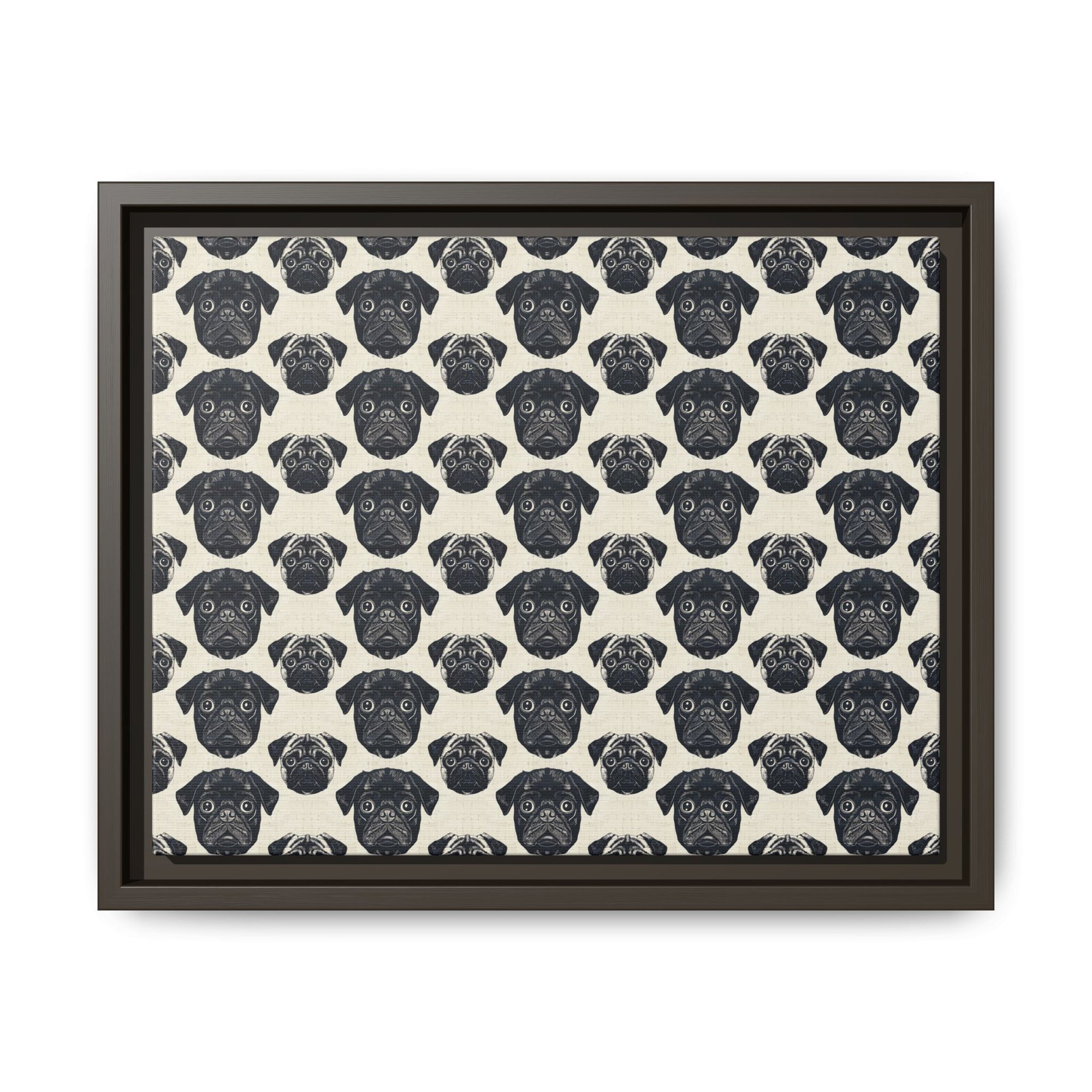 Pugalicious Enchantment Matte Canvas, Framed