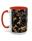 Regal Frenchie Noir Elegance Accent Coffee Mug